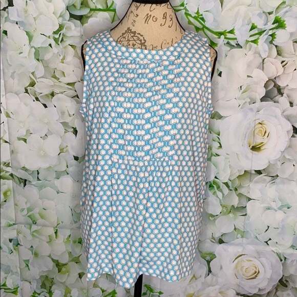 TOMMY HILFIGER - geometric print top - Picture 1 of 7